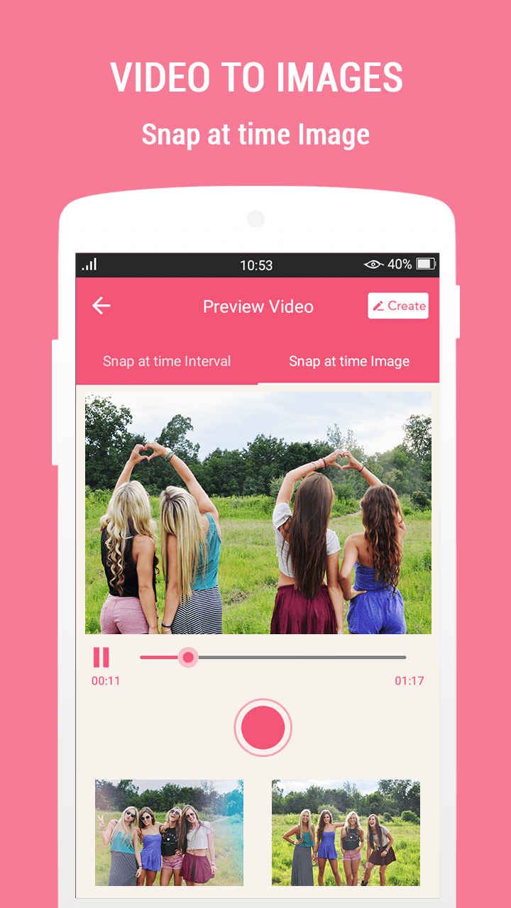 اسکرین شات 3 برنامه Video To Images