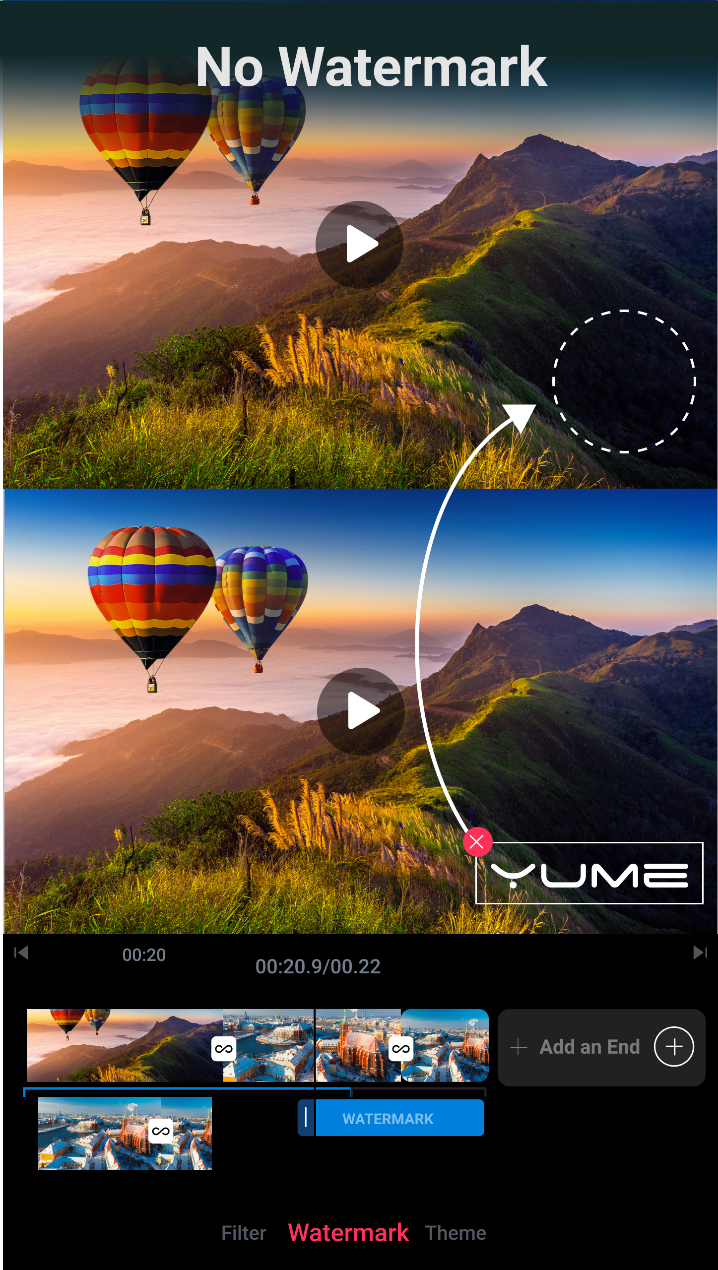 اسکرین شات 3 برنامه Create Slideshow With Music