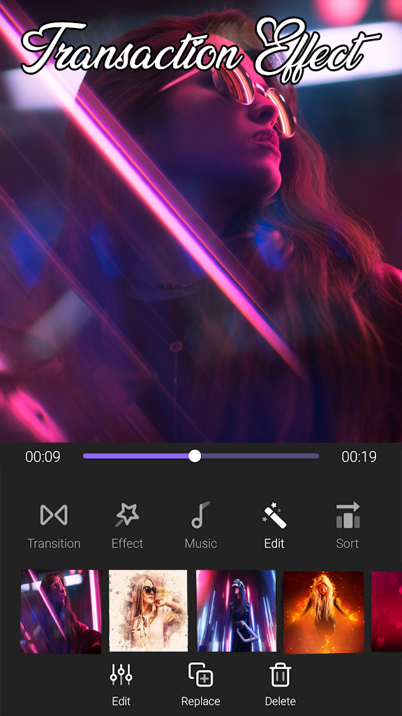 اسکرین شات 6 برنامه Photo Video Maker With Music