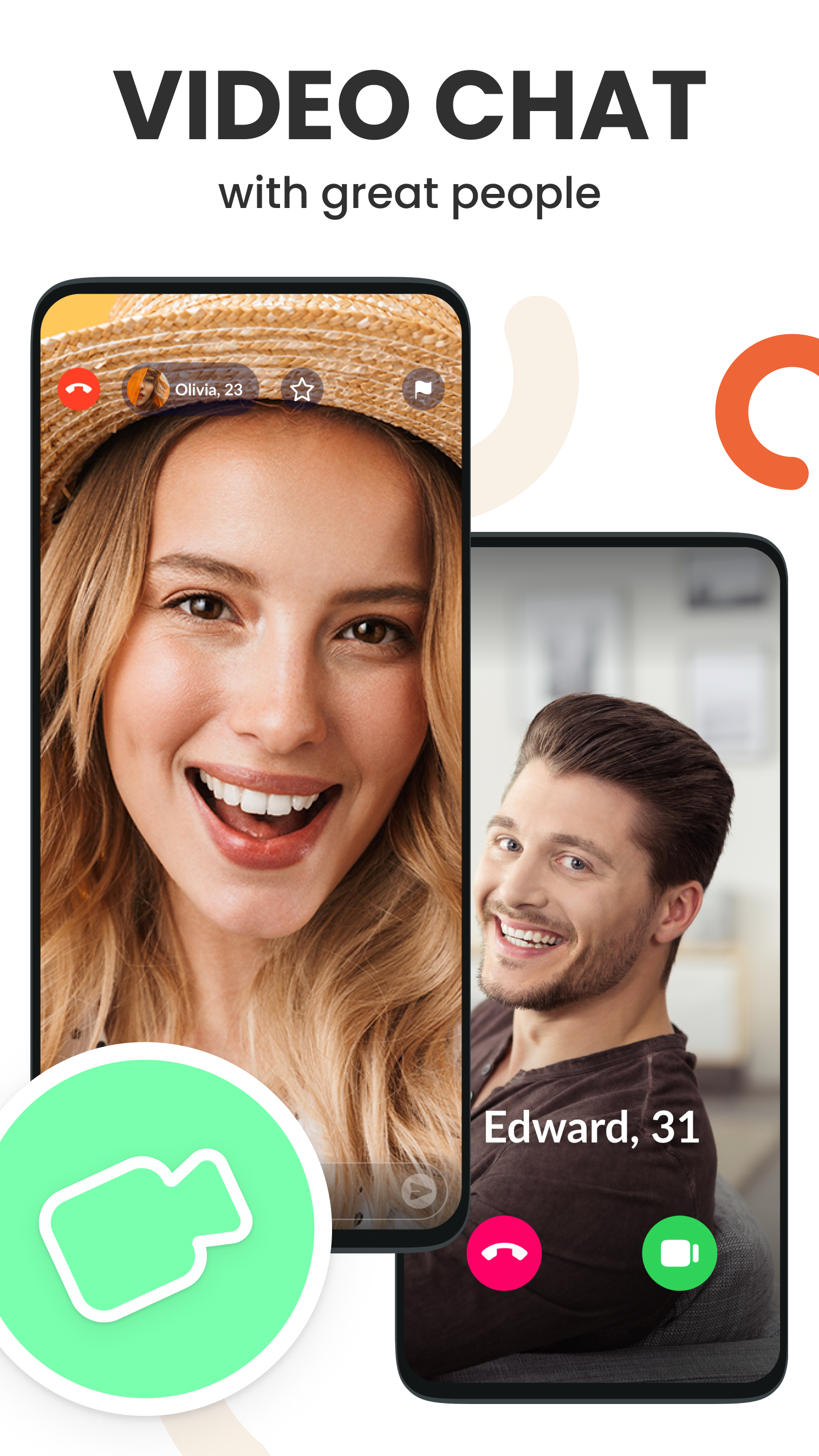 اسکرین شات 1 برنامه Olive - Live Video Chat App