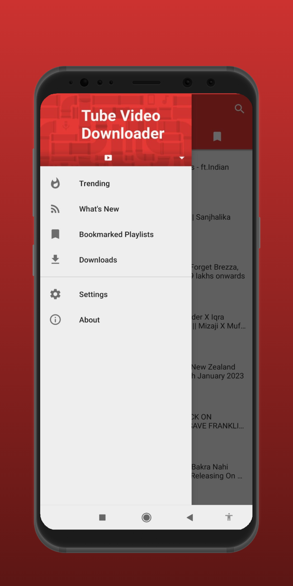 اسکرین شات 2 برنامه Tube Video Downloader/ For All