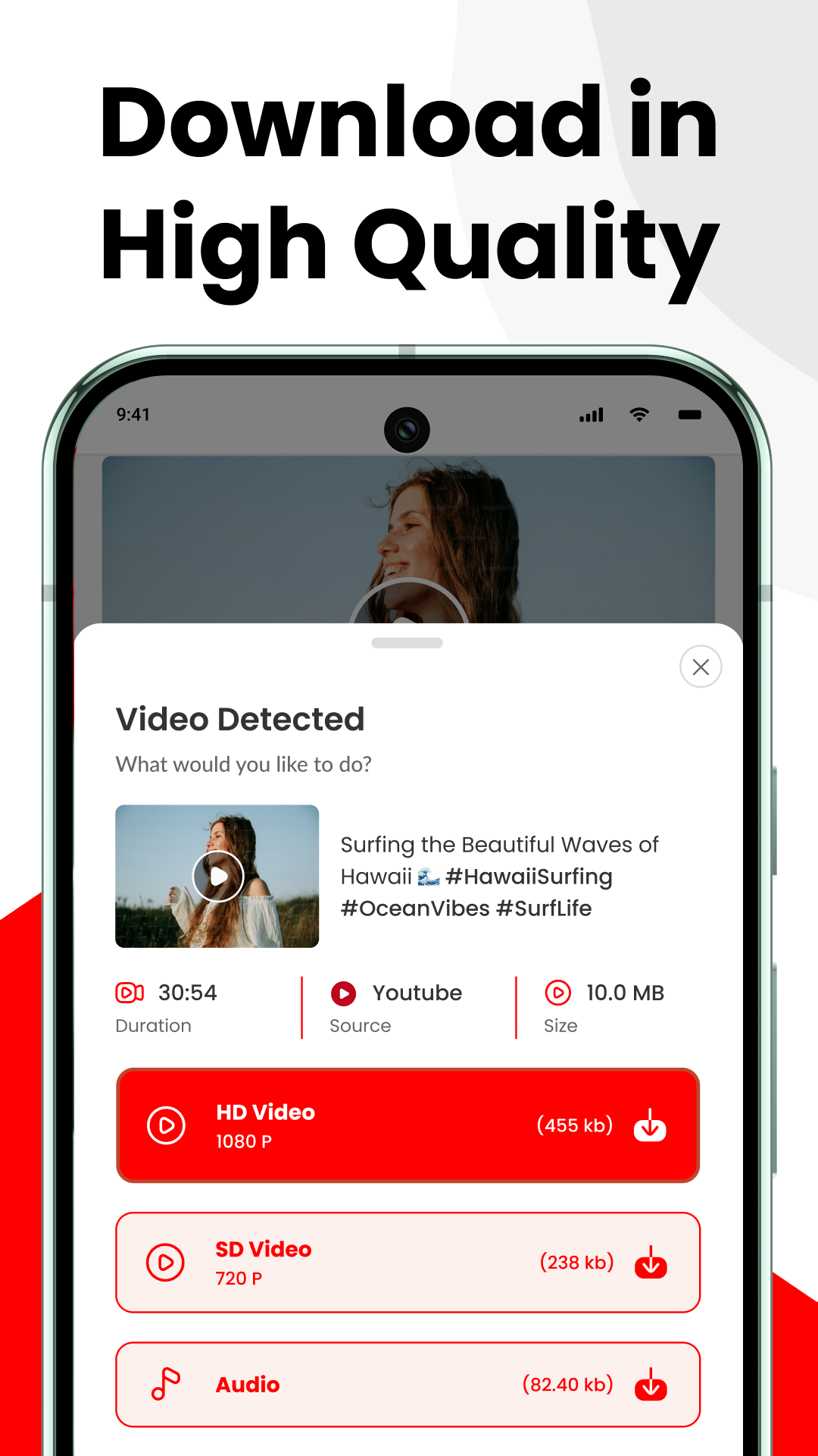اسکرین شات 3 برنامه برنامج تنزيل الفيديو Vidmy