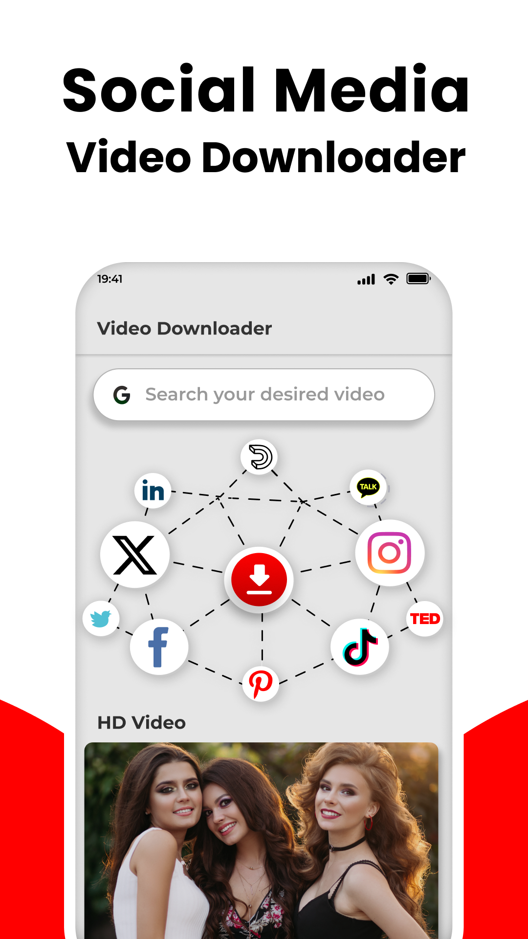 اسکرین شات 2 برنامه Music & Video Downloader