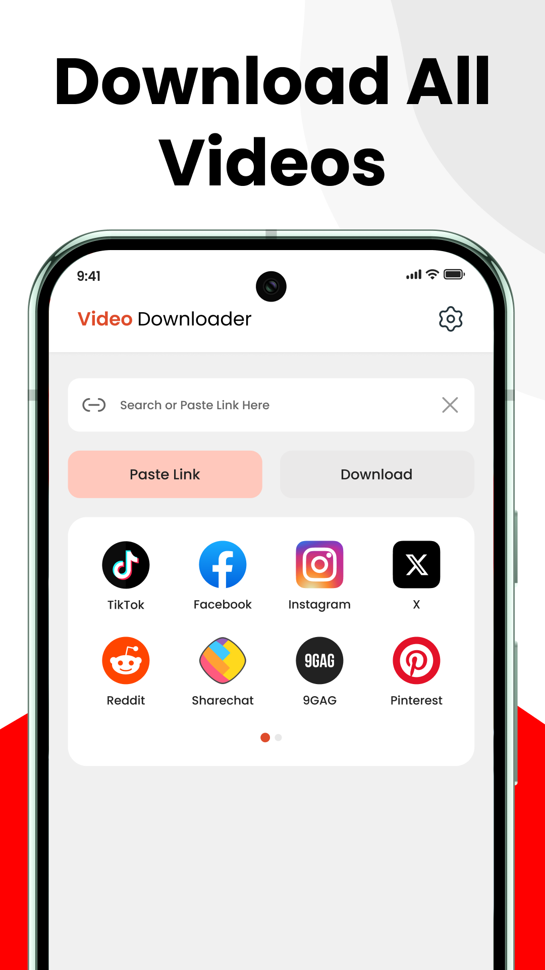 اسکرین شات 1 برنامه برنامج تنزيل الفيديو Vidmy