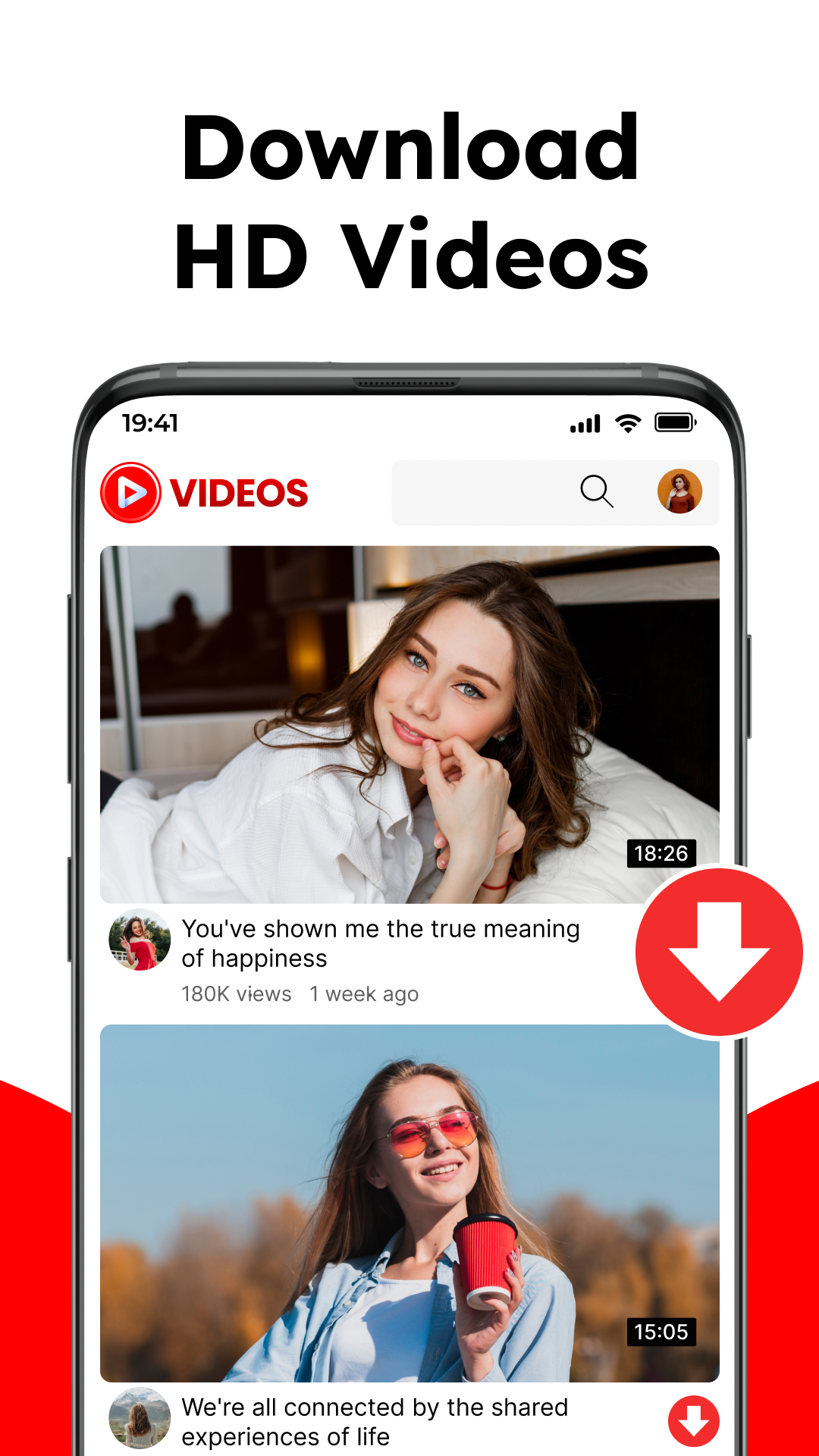 اسکرین شات 1 برنامه Music & Video Downloader