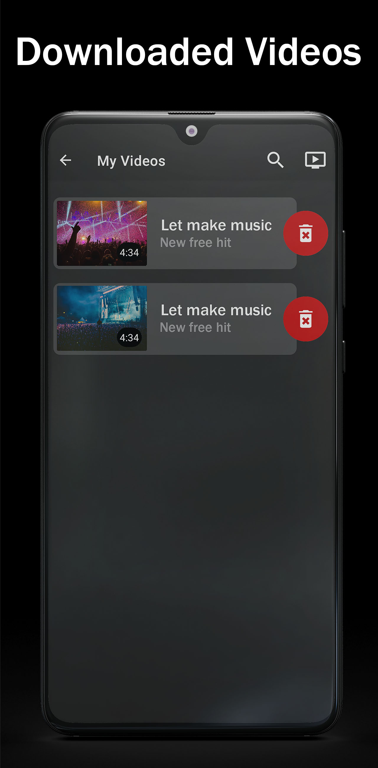 اسکرین شات 4 برنامه Video Downloader