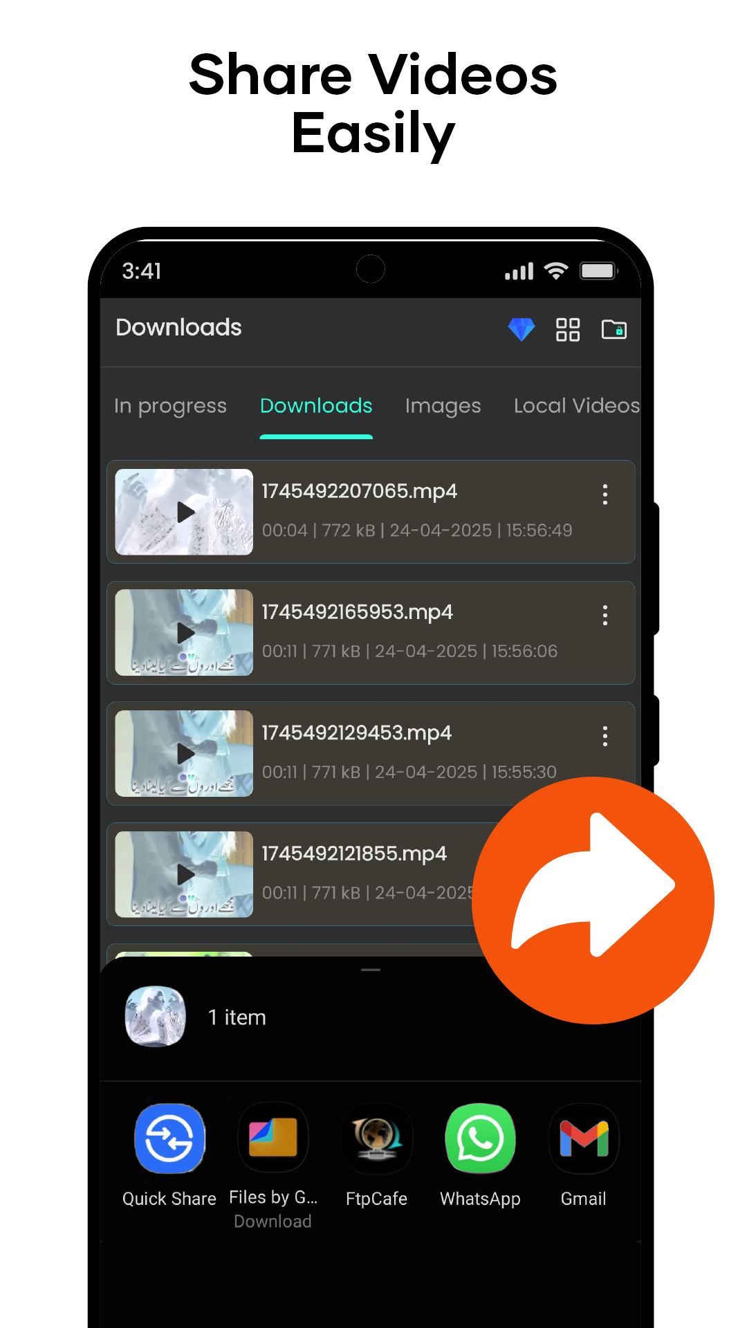 اسکرین شات 8 برنامه V Downloader – Download Videos