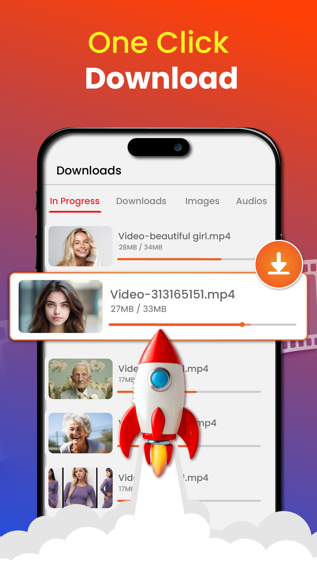اسکرین شات 2 برنامه V Downloader – Download Videos