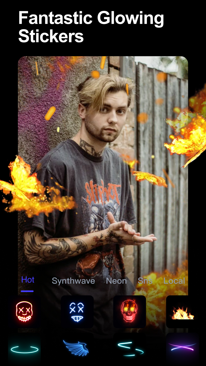 اسکرین شات 7 برنامه GoCut - Effect Video Editor