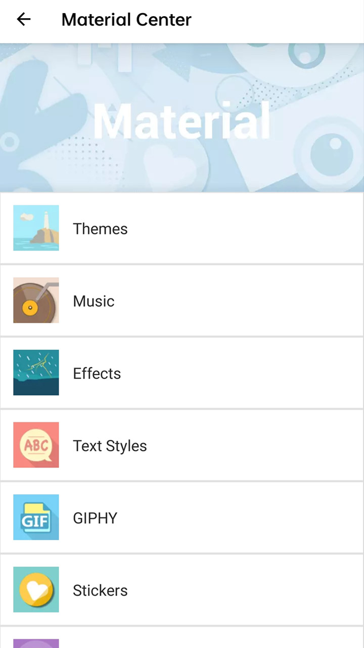 اسکرین شات 8 برنامه Video Editor with Song Clipvue
