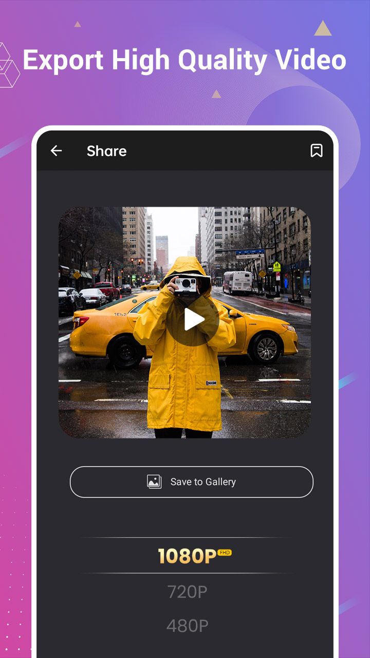 اسکرین شات 6 برنامه Video Editor with Song Clipvue