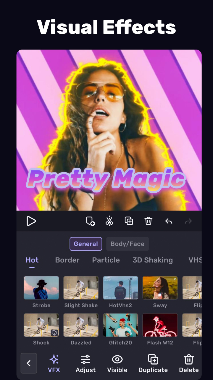 اسکرین شات 3 برنامه vivacut (ویوا کات)