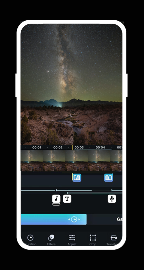 اسکرین شات 3 برنامه Video Editor - Stars Maker