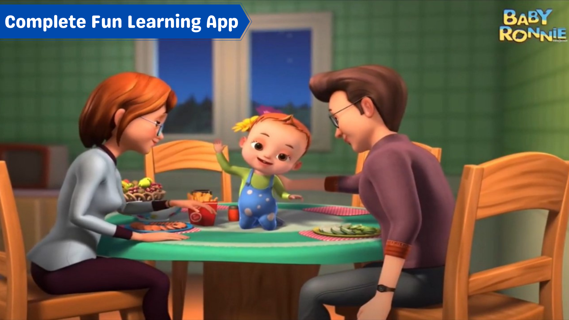 اسکرین شات 7 برنامه Baby Ronnie Kids Rhymes Videos