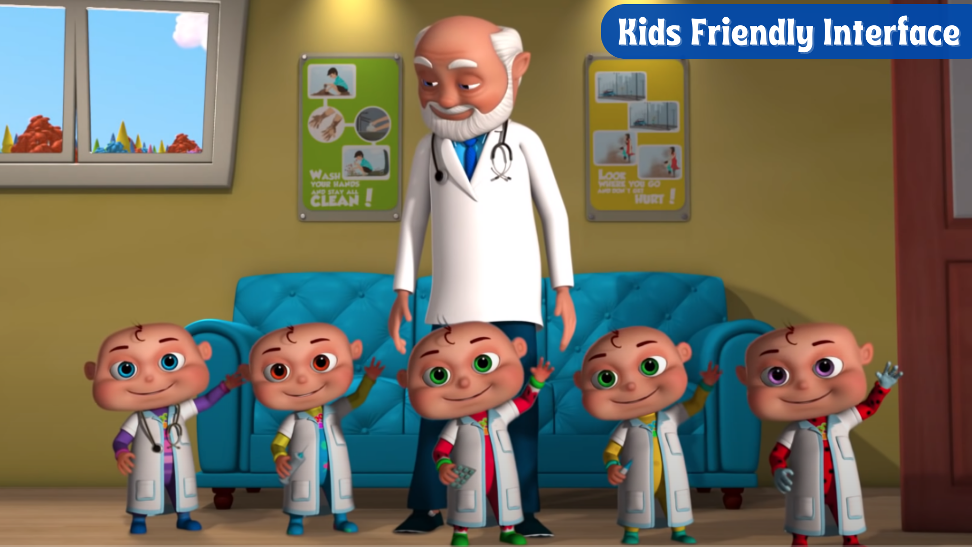 اسکرین شات 4 برنامه Kids Learn Professions-Offline