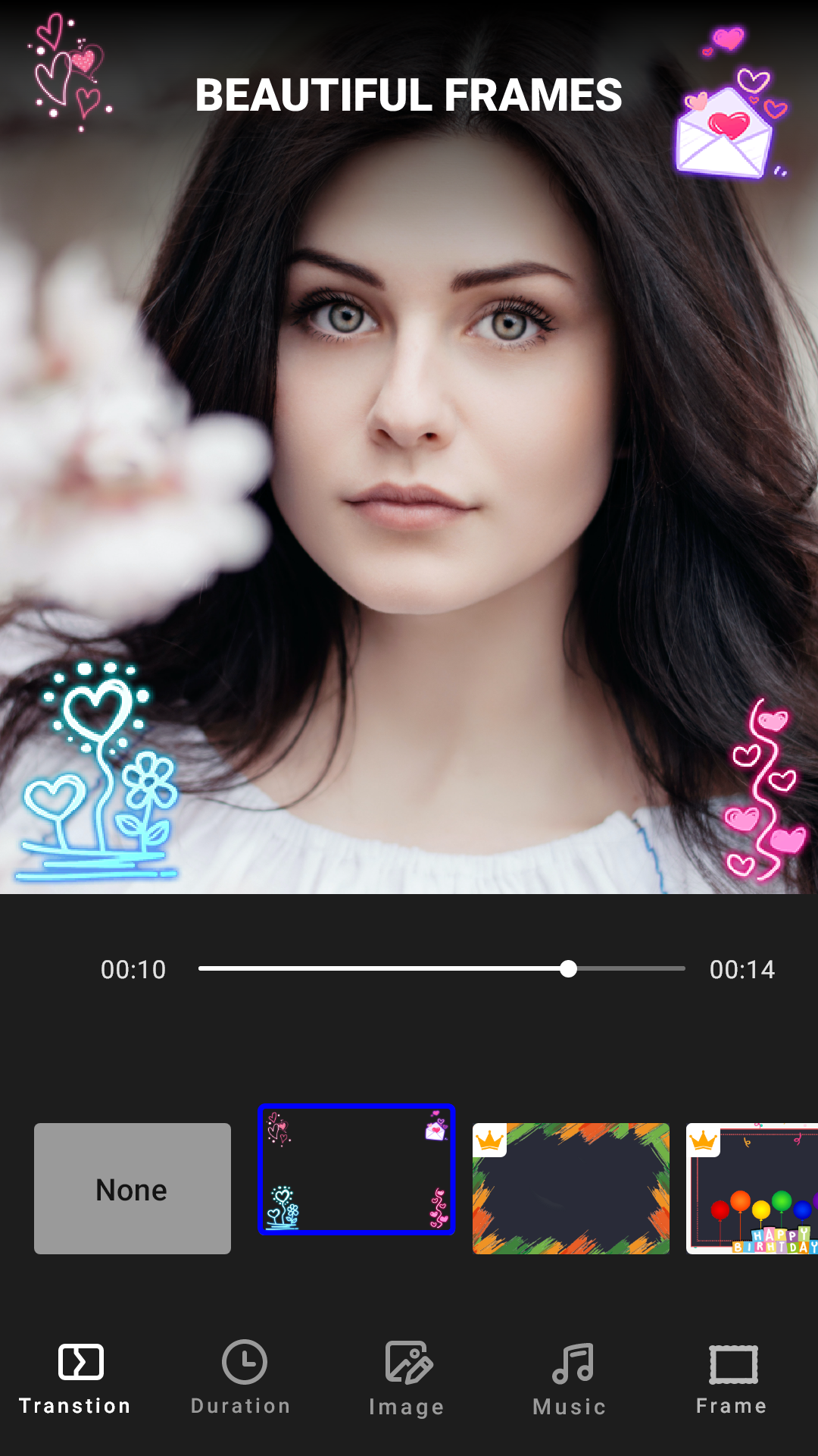اسکرین شات 5 برنامه Slideshow - Photo Video Maker