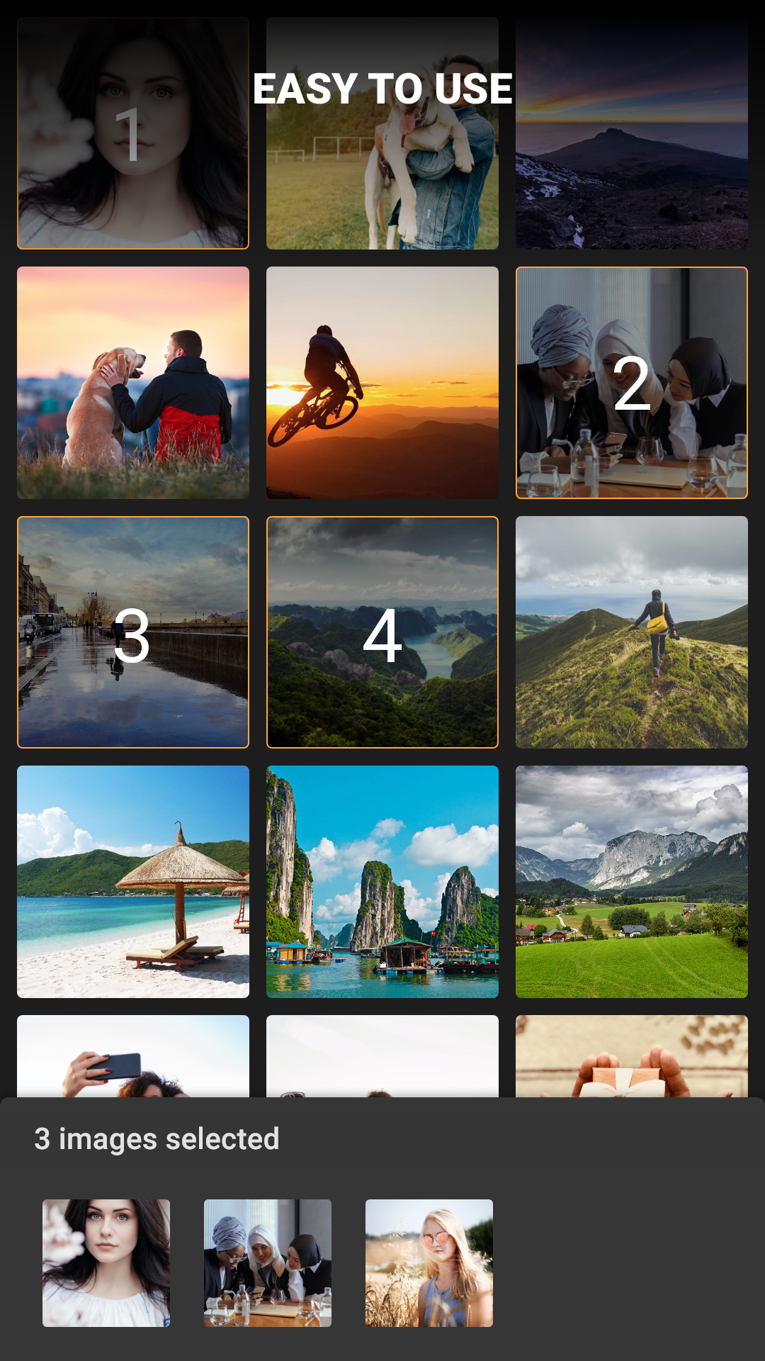 اسکرین شات 2 برنامه Slideshow - Photo Video Maker