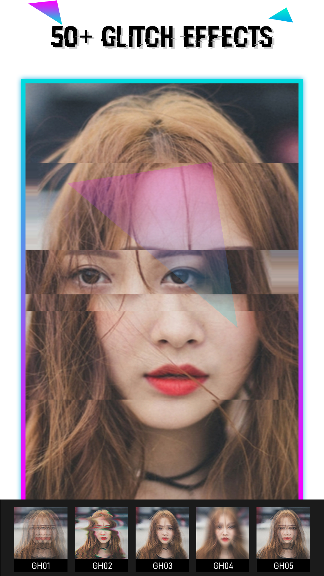 اسکرین شات 7 برنامه Glitch Video Effect-  Photo Effects