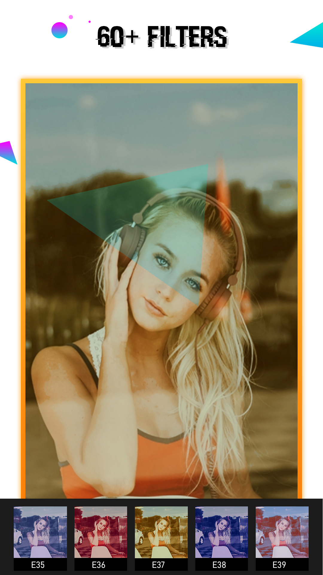 اسکرین شات 8 برنامه Glitch Video Effect-  Photo Effects