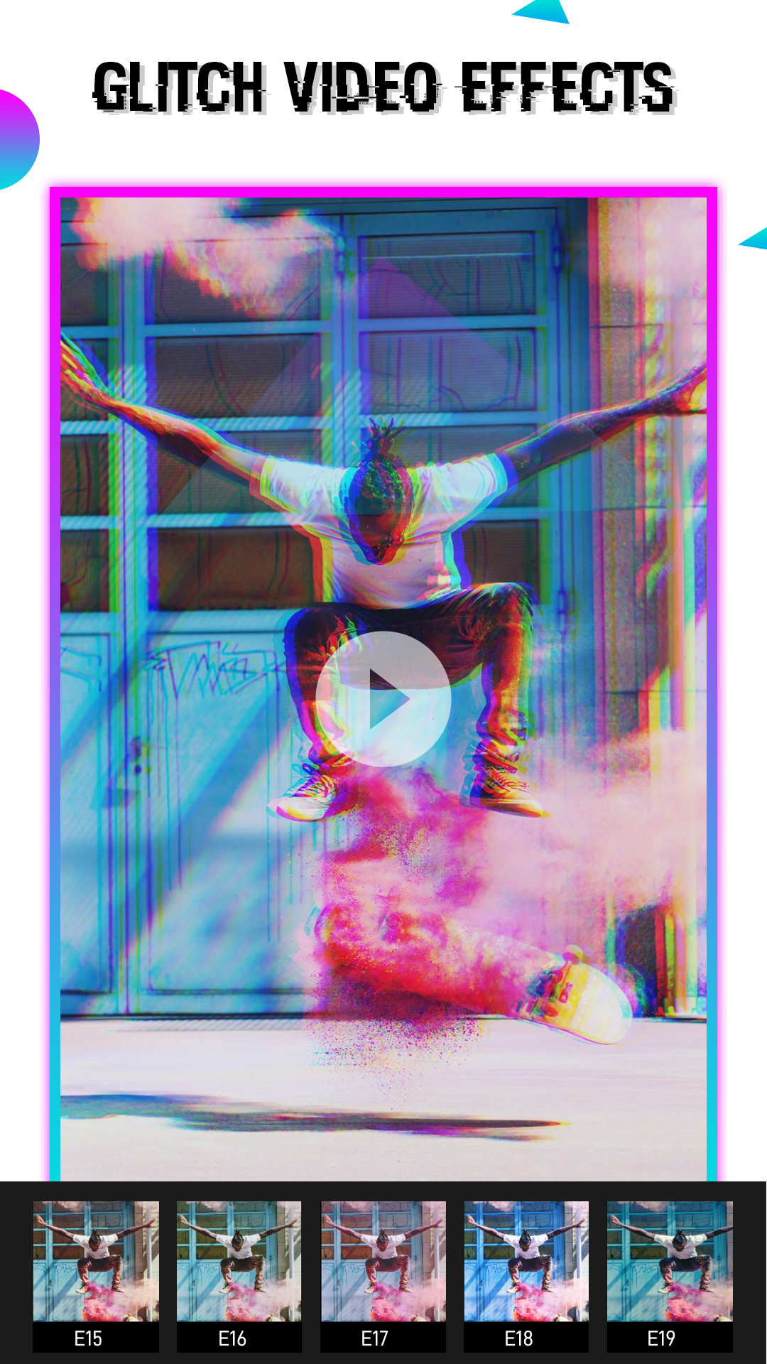 اسکرین شات 4 برنامه Glitch Video Effect-  Photo Effects