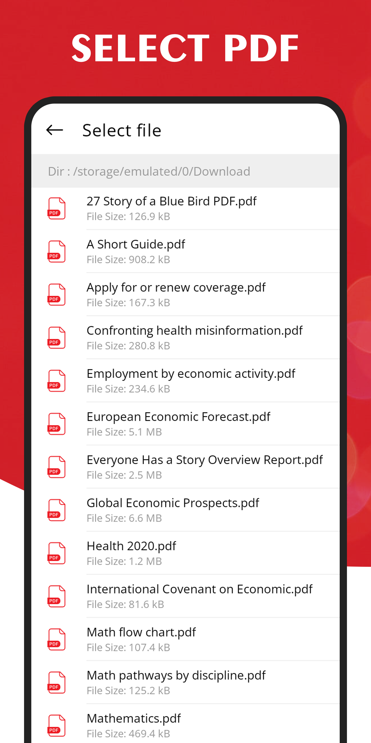 اسکرین شات 6 برنامه PDF Reader - PDF Viewer