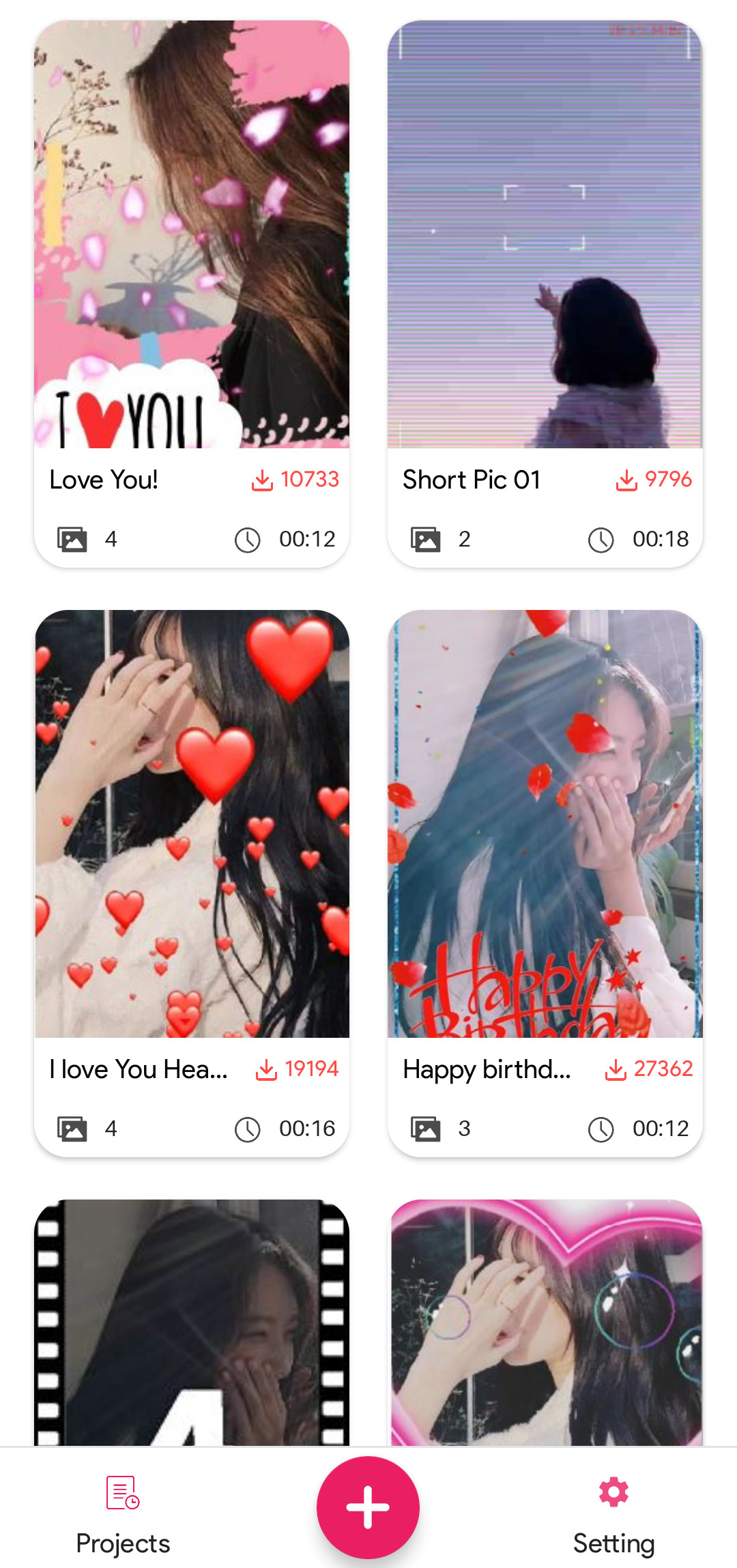اسکرین شات 1 برنامه Video Slideshow Maker