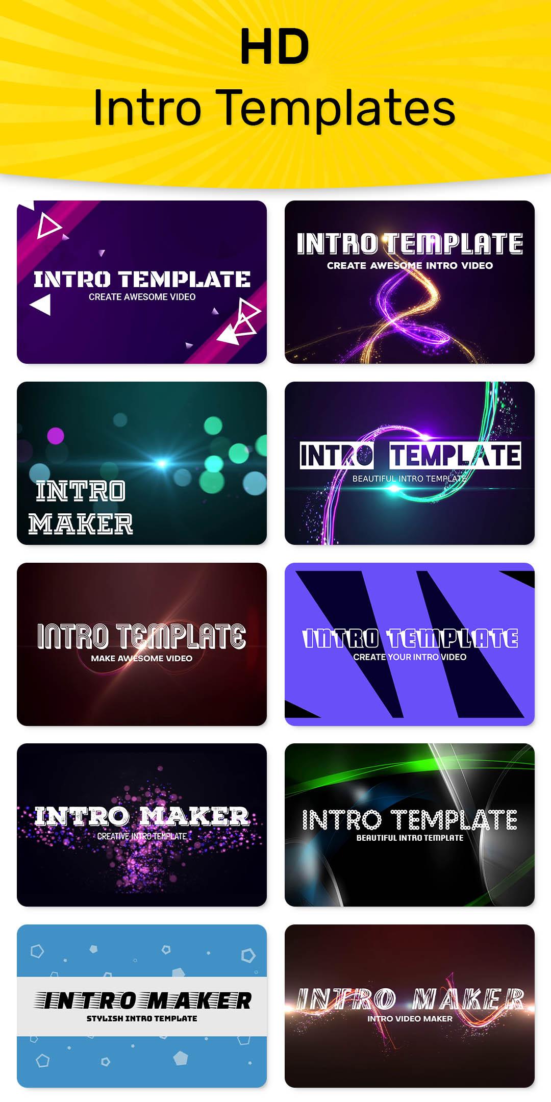 اسکرین شات 1 برنامه VideoADKing: Video Ad Maker