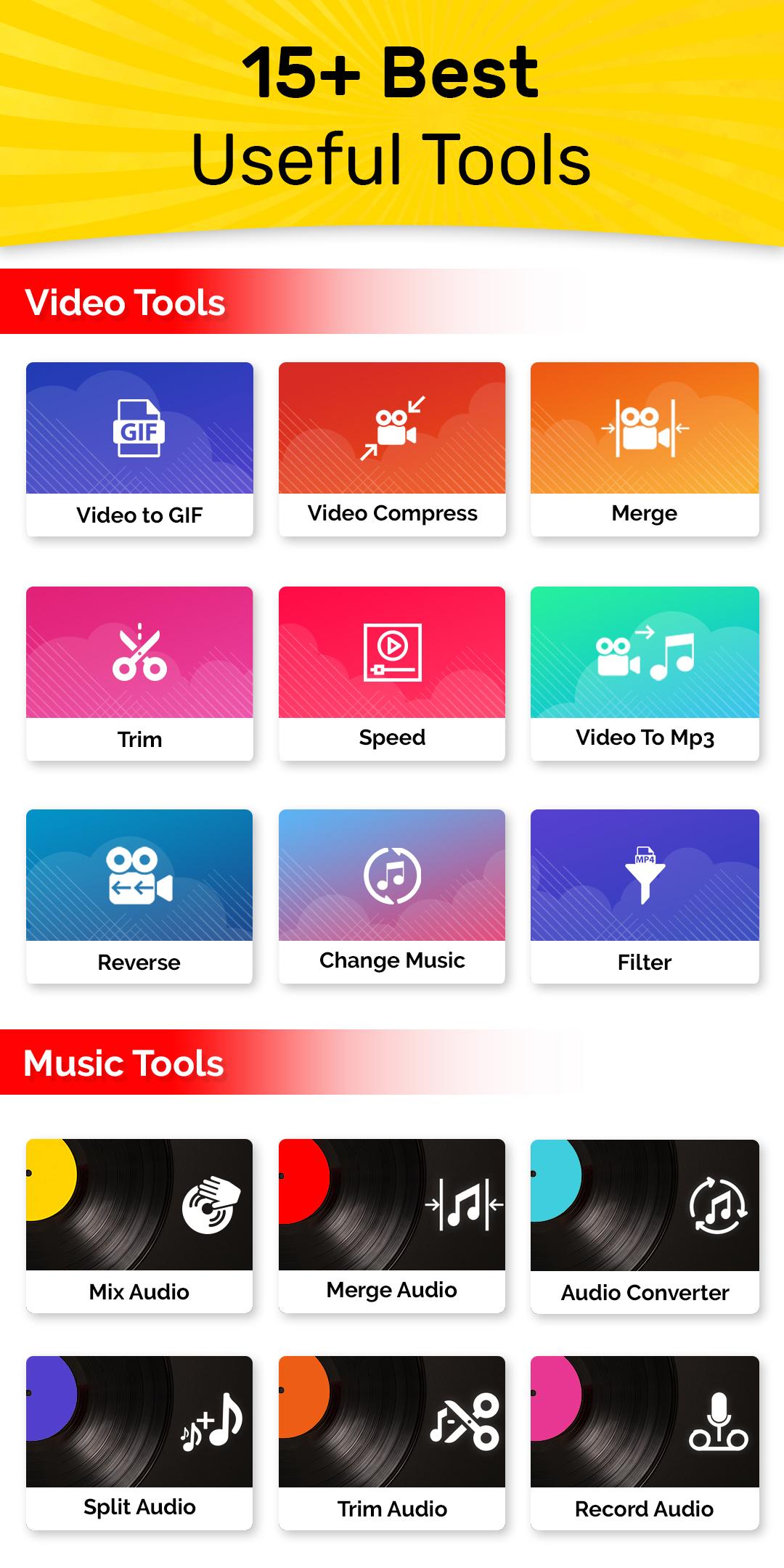 اسکرین شات 3 برنامه VideoADKing: Video Ad Maker