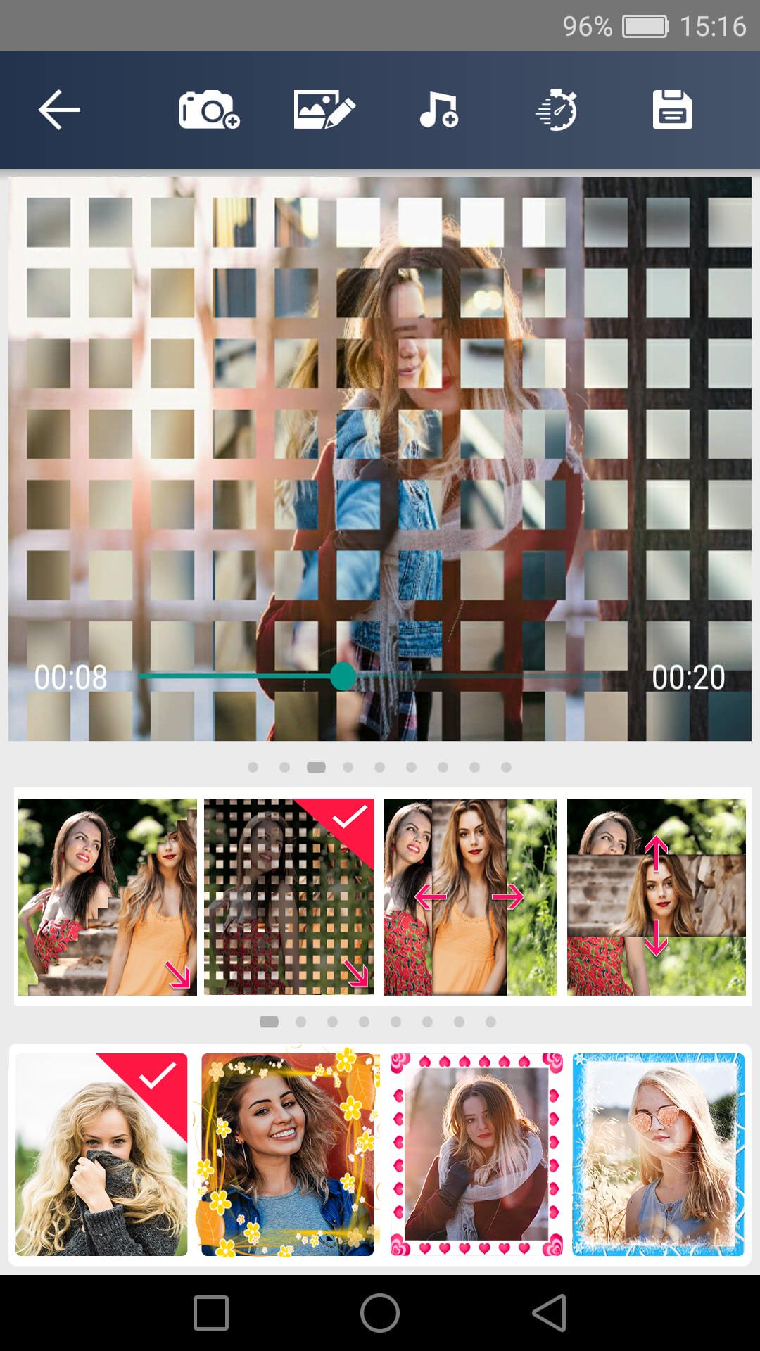 اسکرین شات 7 برنامه Music video - photo slideshow