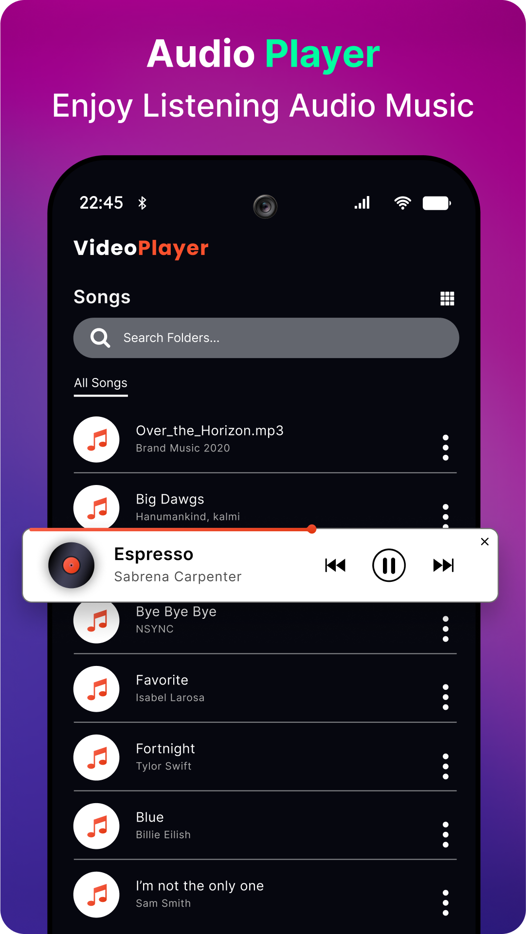 اسکرین شات 5 برنامه Video Player- HD Media Player