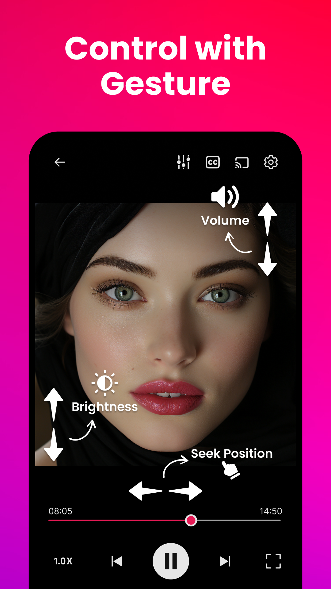اسکرین شات 3 برنامه Video Player All Format