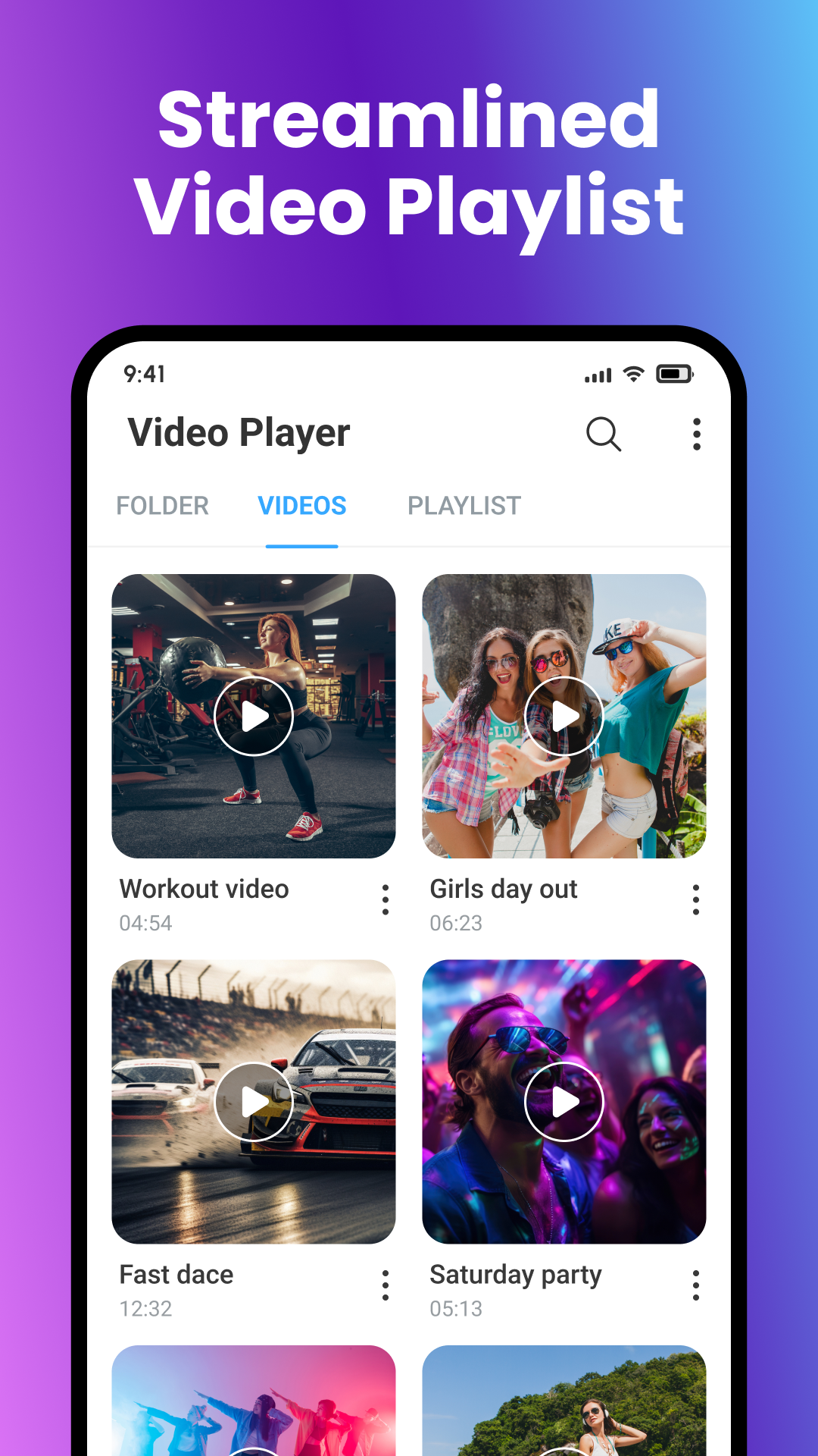 اسکرین شات 6 برنامه Video Player All Format