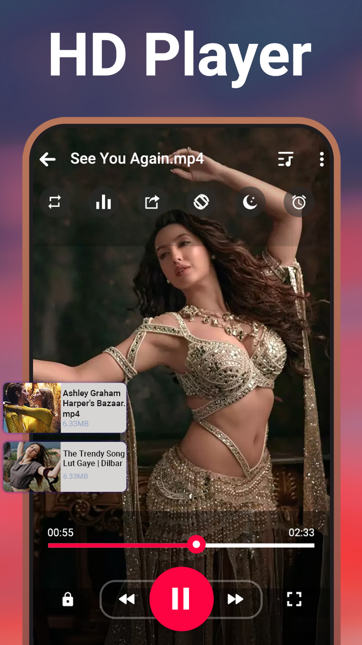 اسکرین شات 3 برنامه Video Player - Media Player
