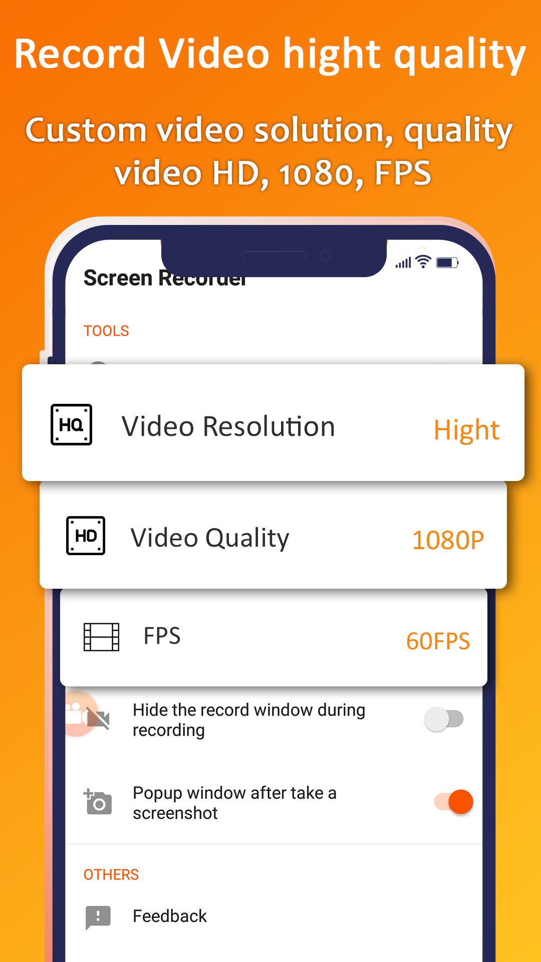 اسکرین شات 5 برنامه Screen Recorder Video Recorder
