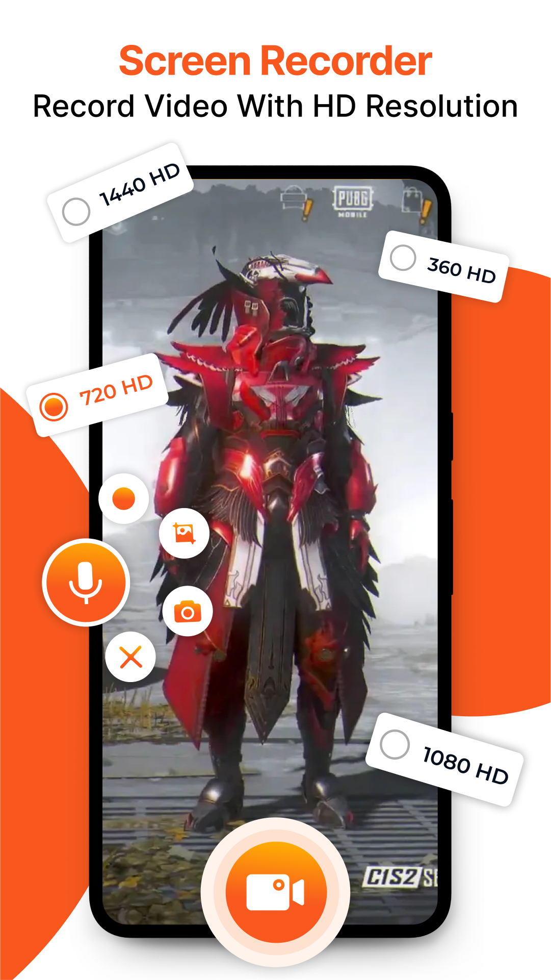 اسکرین شات 4 برنامه Screen recorder video recorder