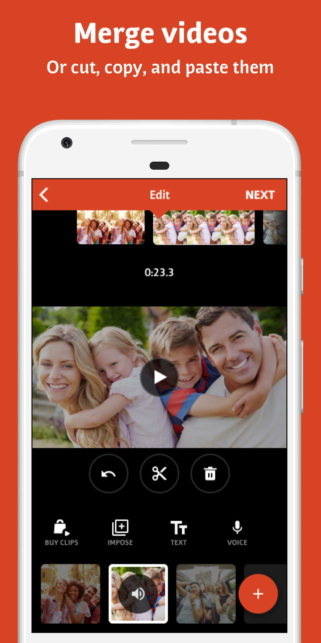 اسکرین شات 4 برنامه Videoshop - Video Editor