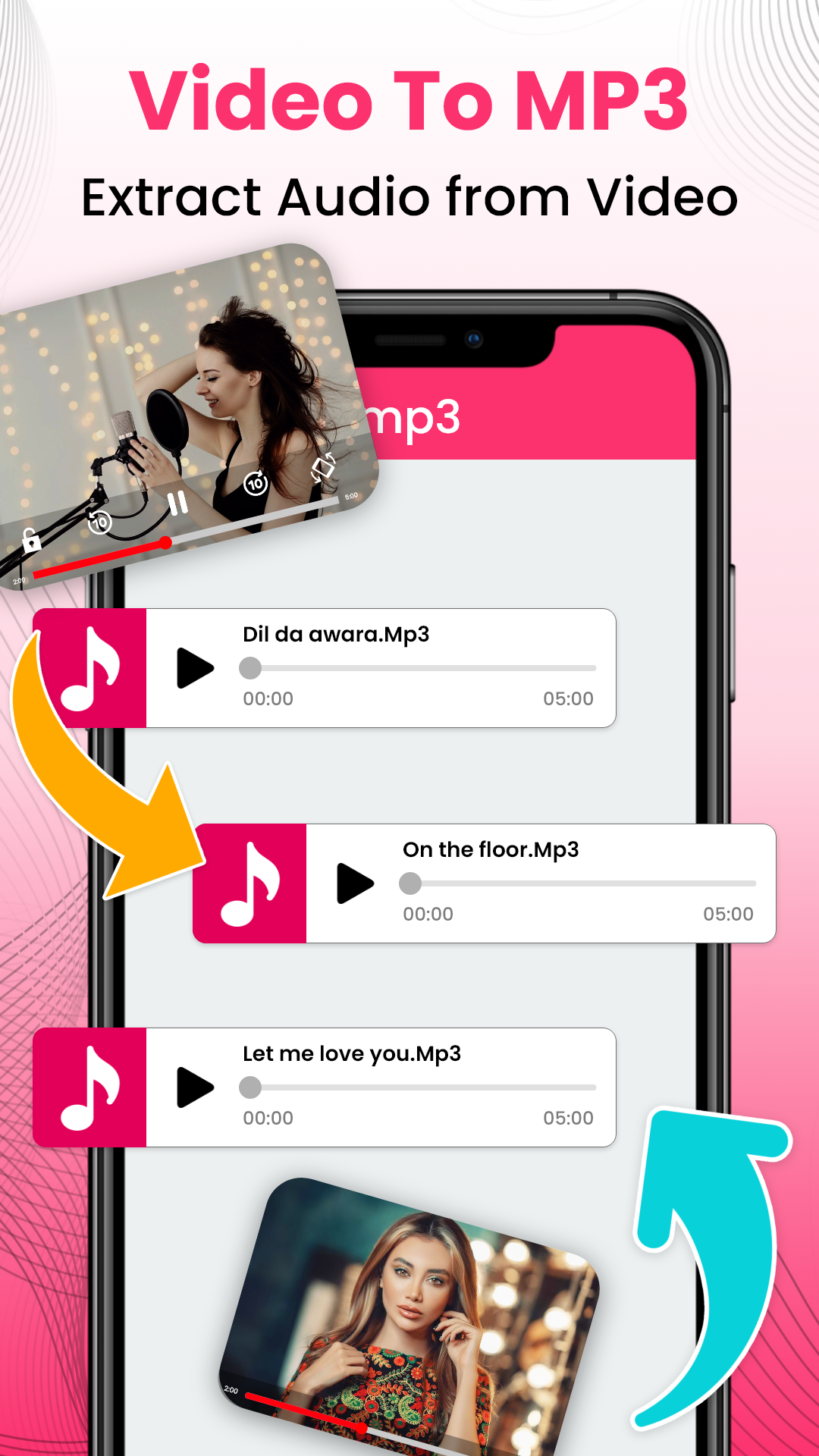 اسکرین شات 5 برنامه Video To Audio MP3 Converter