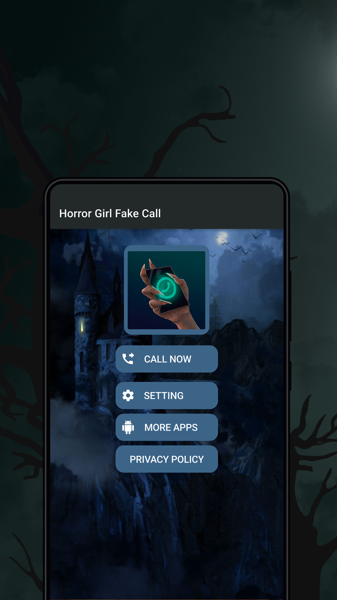 اسکرین شات 1 بازی Horror Girl Fake Call