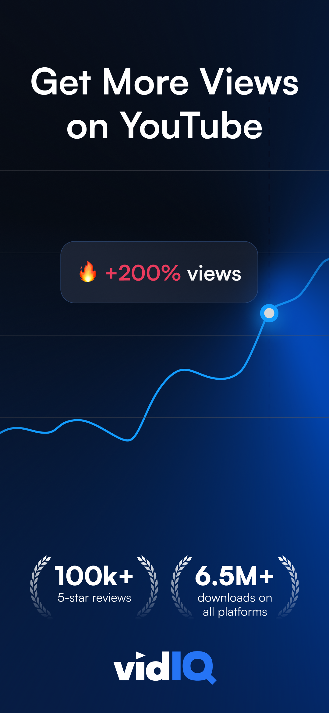 اسکرین شات 1 برنامه vidIQ for YouTube