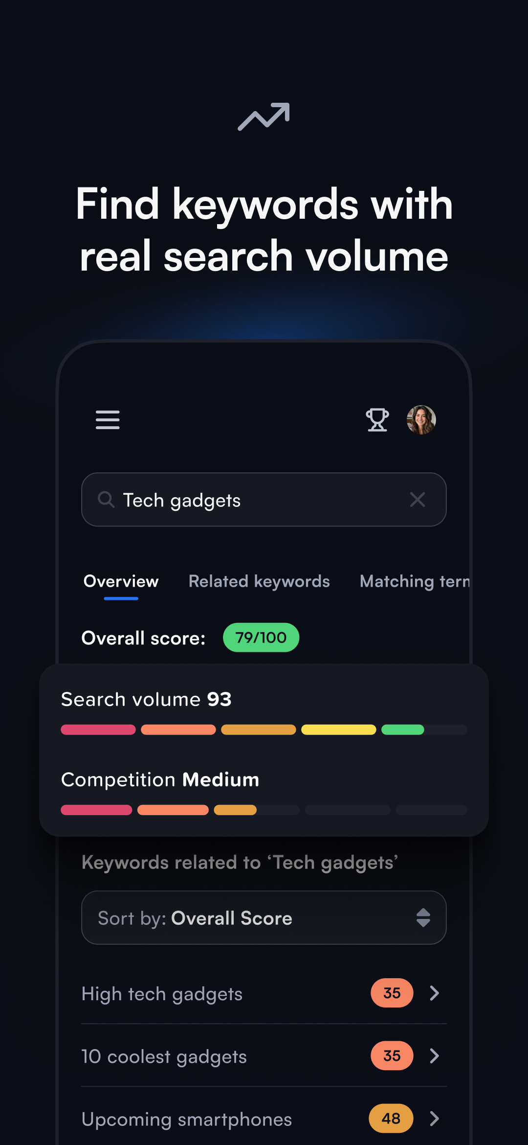اسکرین شات 3 برنامه vidIQ for YouTube