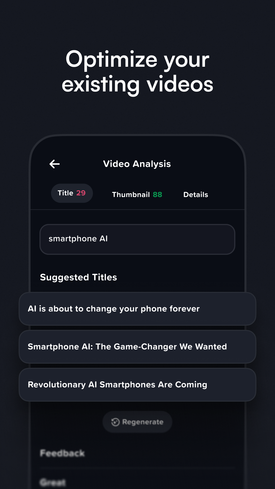 اسکرین شات 5 برنامه vidIQ for YouTube
