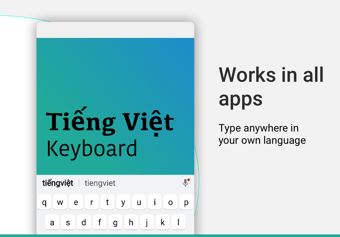 اسکرین شات 6 برنامه Vietnamese Keyboard