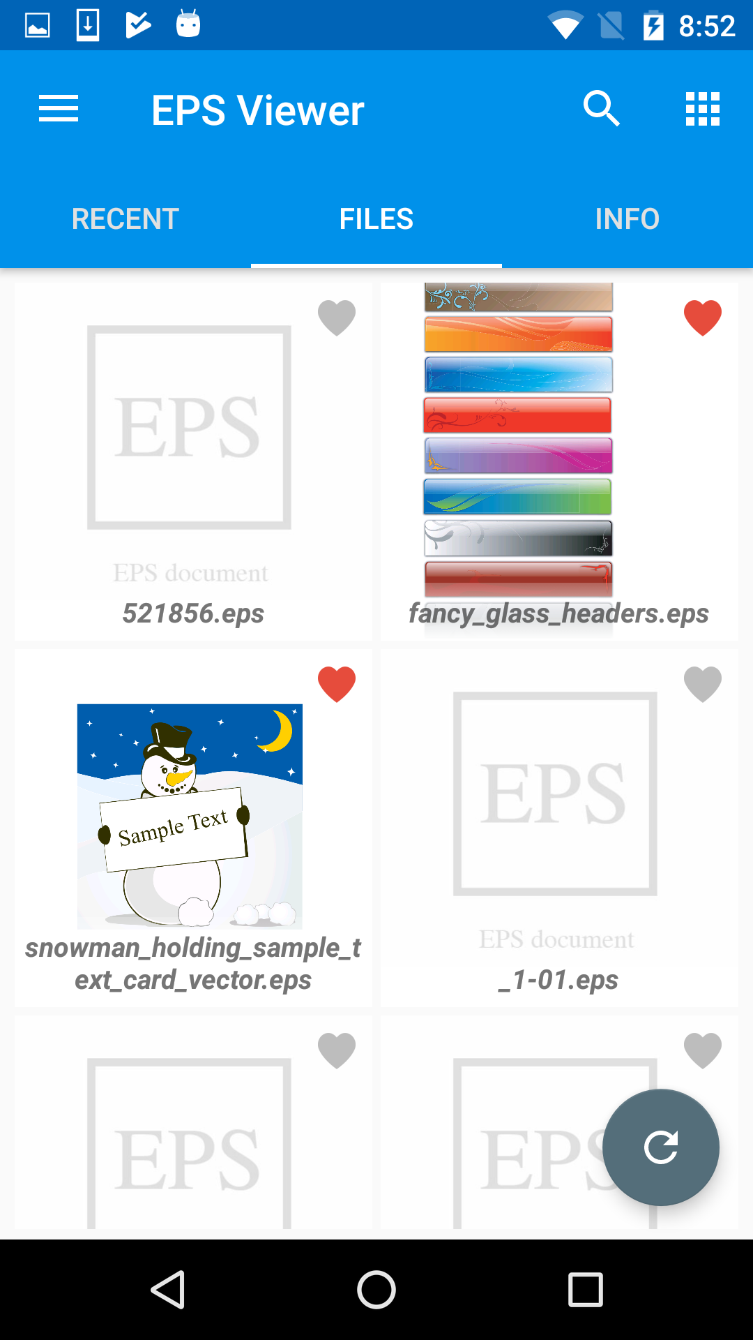 اسکرین شات 2 برنامه EPS File Viewer