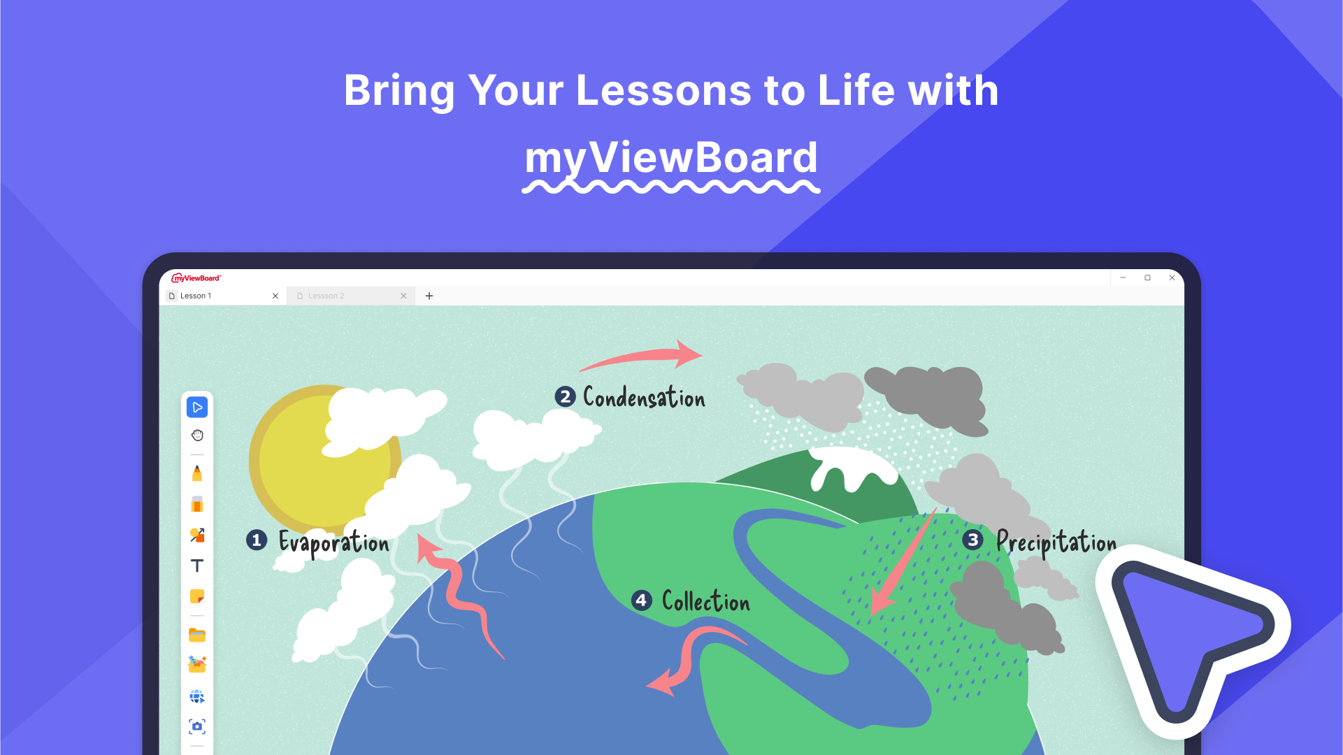 اسکرین شات 1 برنامه myViewBoard Whiteboard