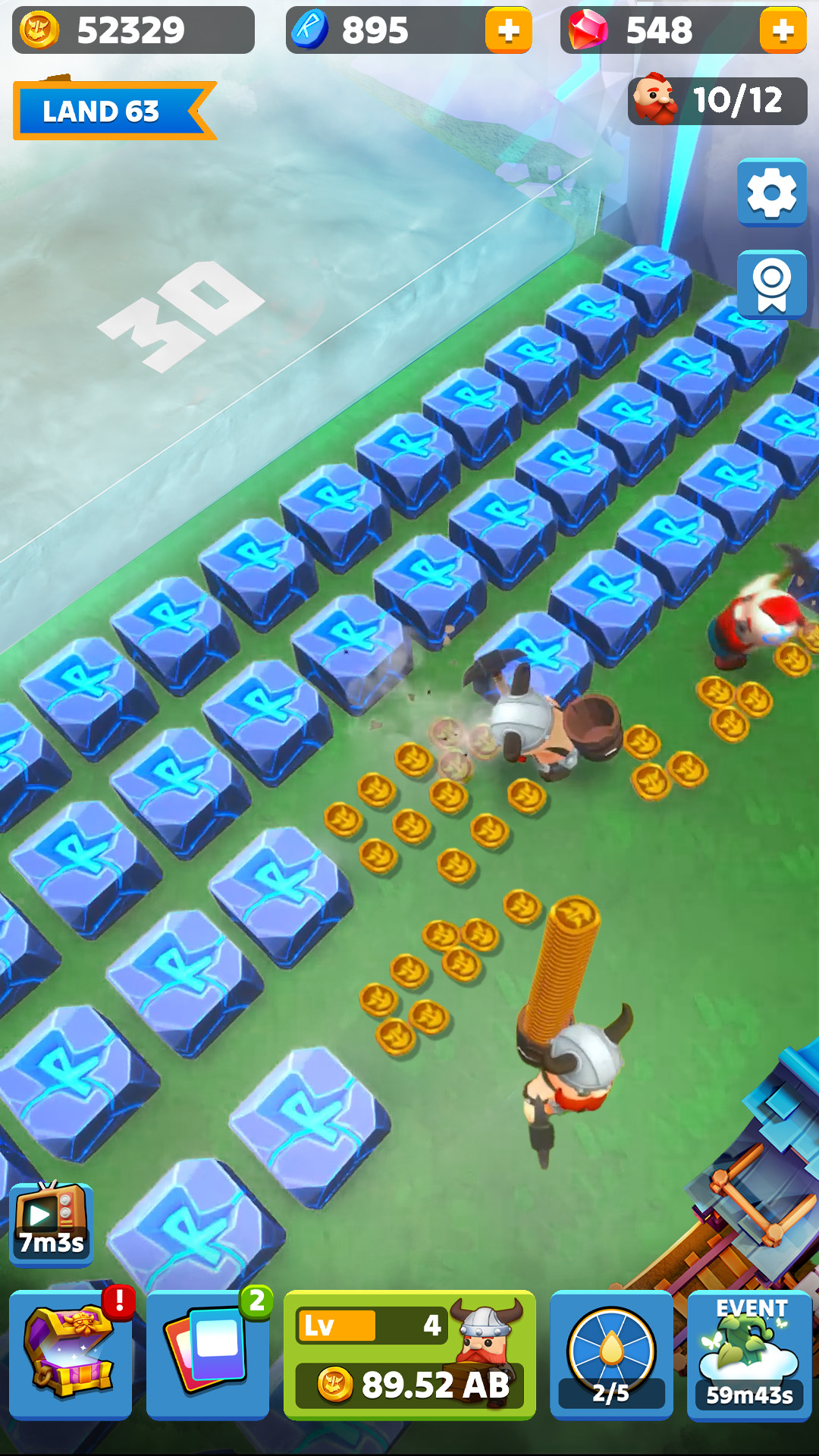 اسکرین شات 3 بازی Viking Idle Tycoon