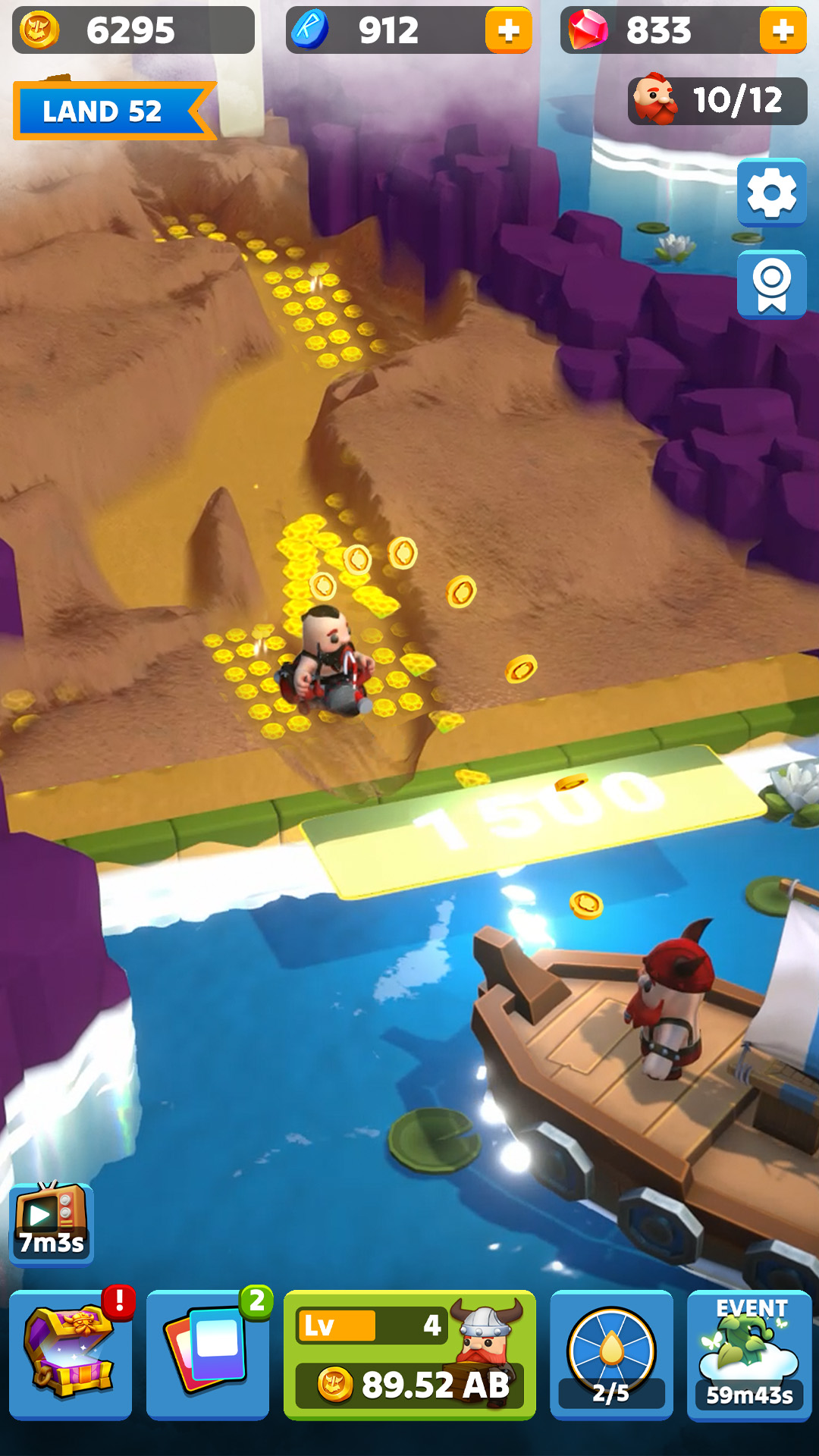 اسکرین شات 4 بازی Viking Idle Tycoon