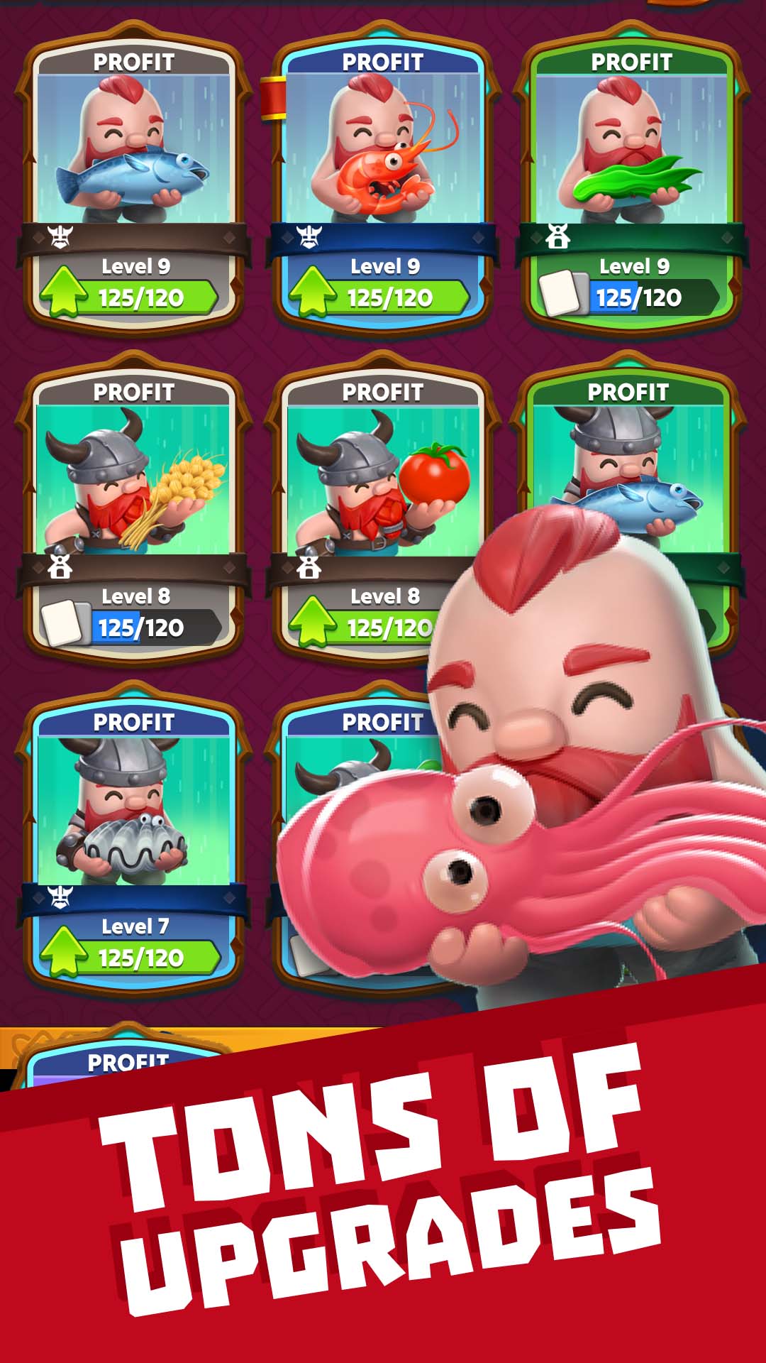 اسکرین شات 6 بازی Viking Idle Tycoon