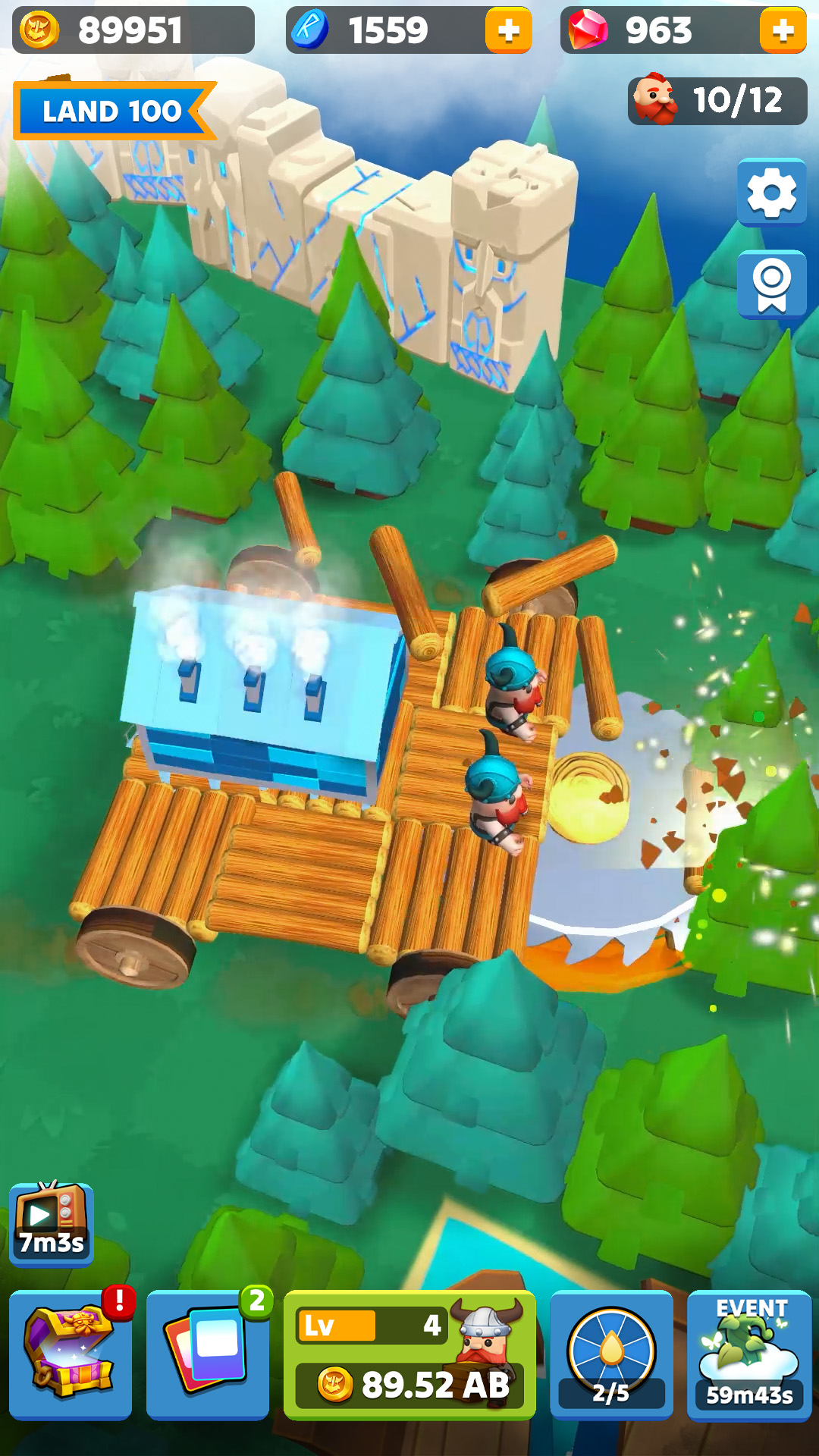 اسکرین شات 1 بازی Viking Idle Tycoon