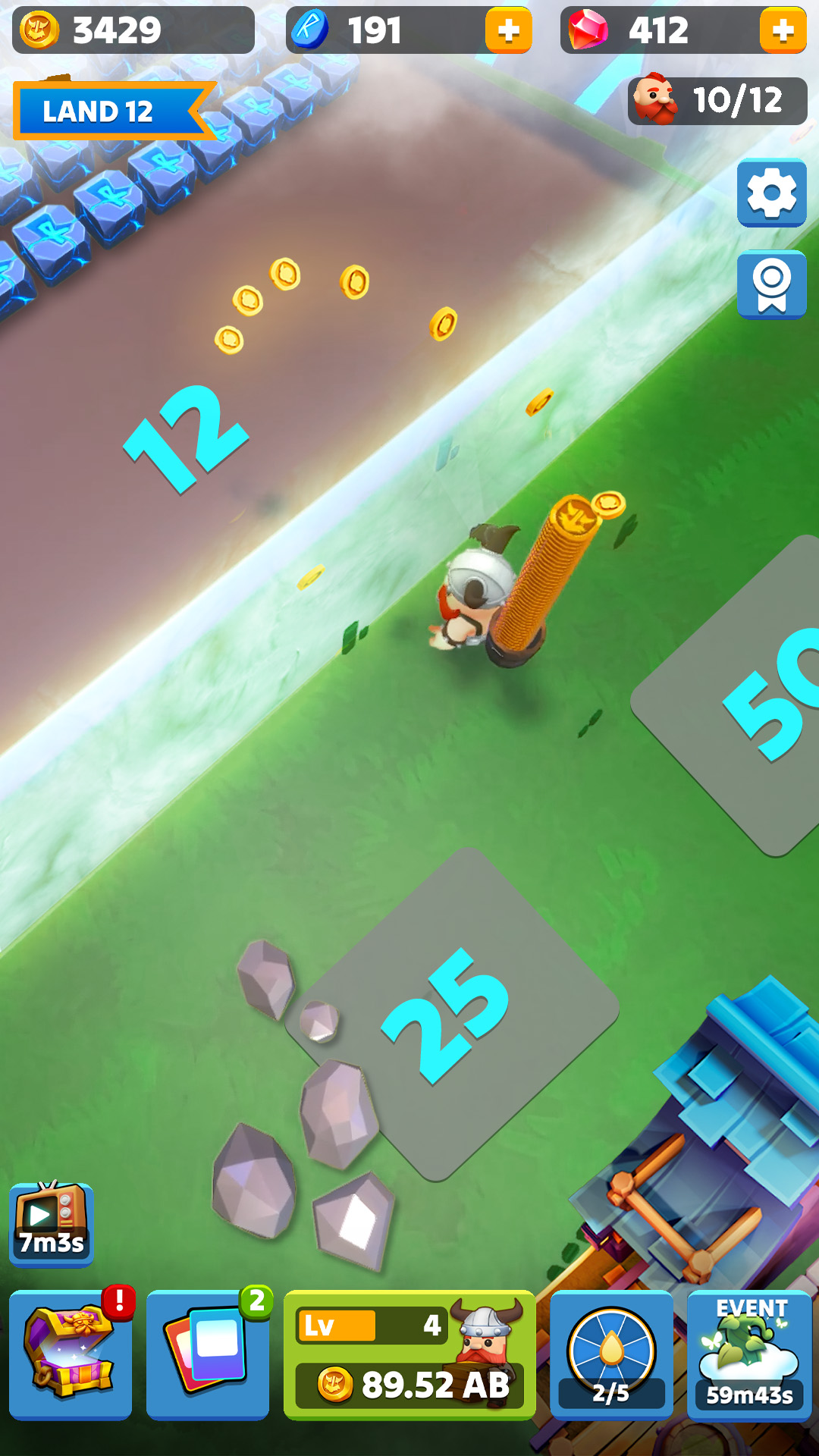 اسکرین شات 2 بازی Viking Idle Tycoon