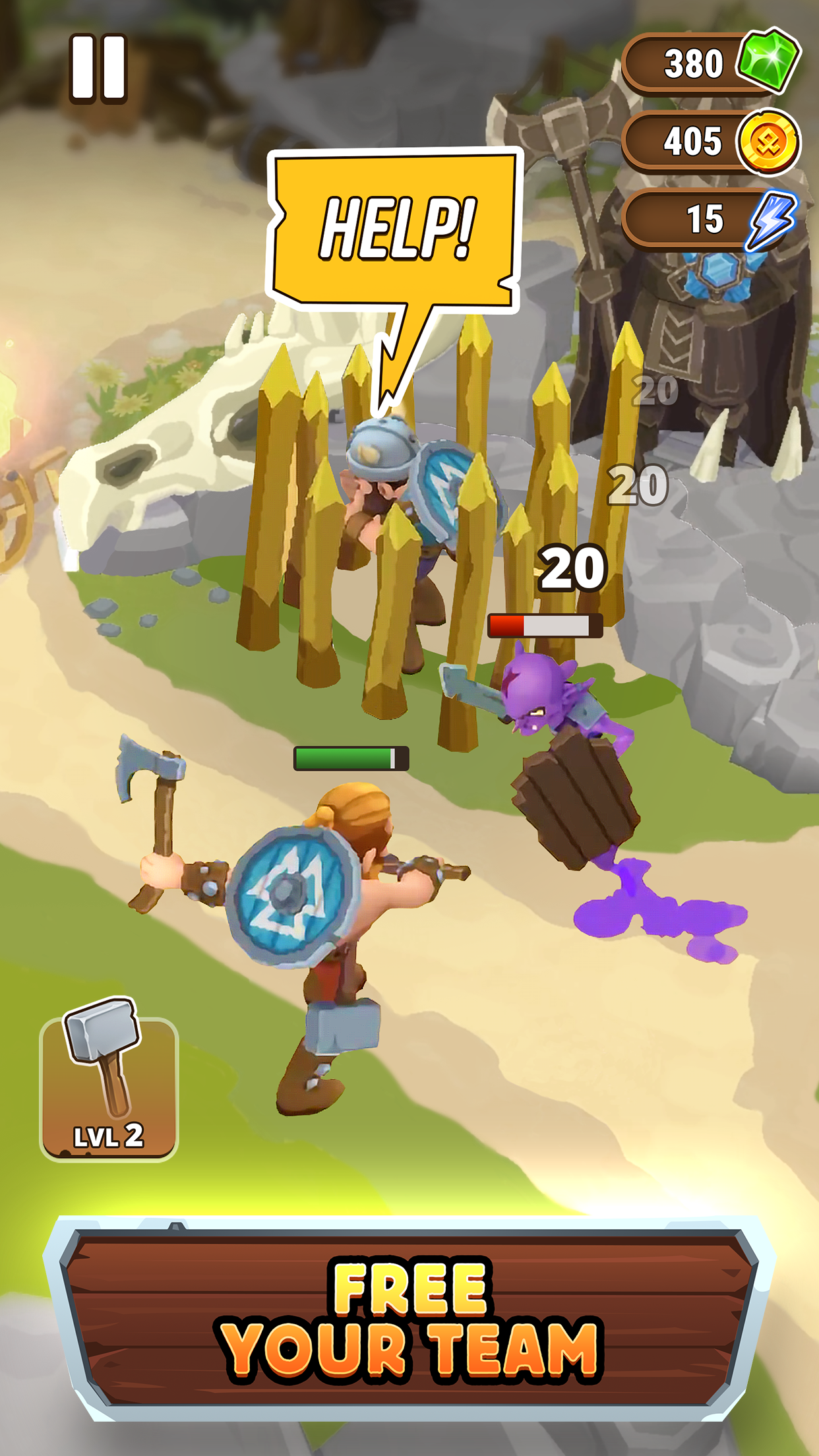 اسکرین شات 3 بازی Vikings Revenge